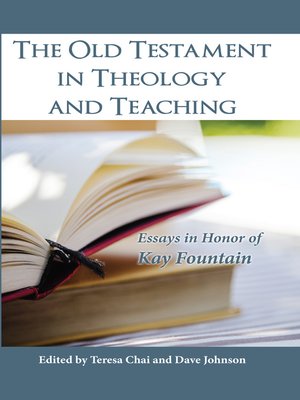 cover image of The Old Testament in Theology and Teaching